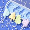 Stampo per Gelato in Silicone Sano Stampo per Ghiaccioli Facile Riutilizzabile Stampi per Ghiaccioli per Fare Fai da Te in Estate