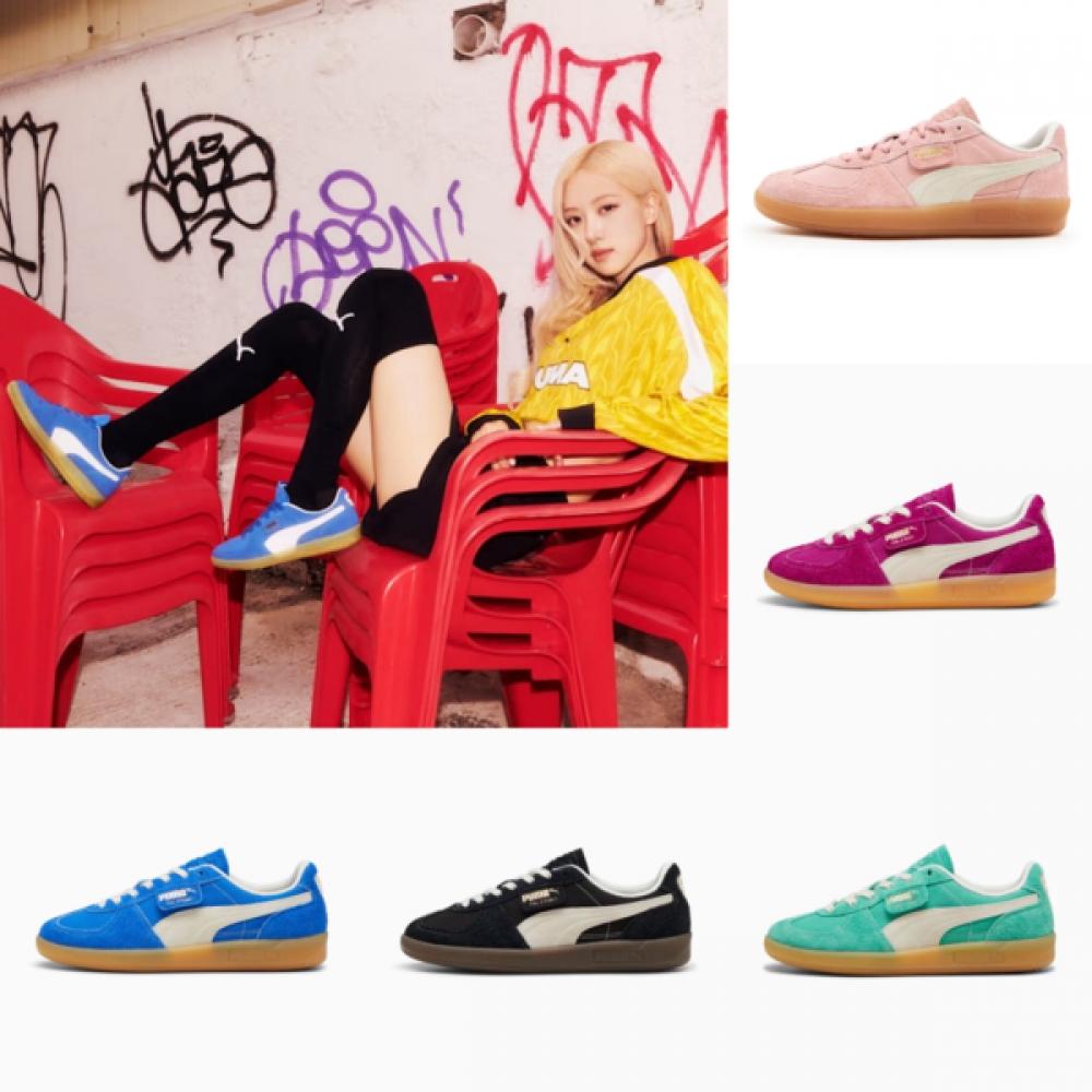 

Puma Кроссовки унисекс Puma Palermo Vintage 396841 blue (01)/235