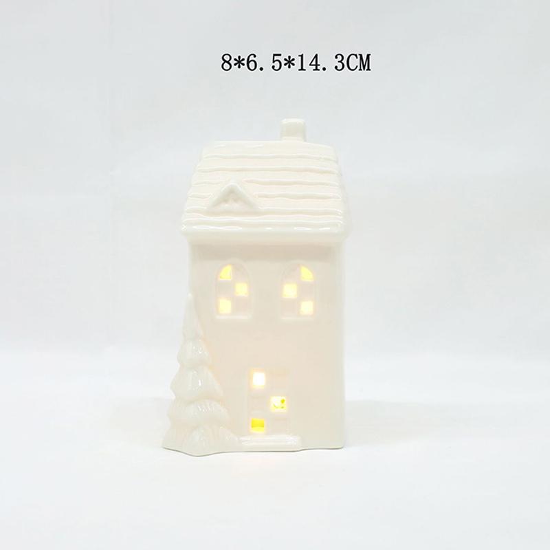 Keramikos namas žvakidė Keraminė arbatinės žvakidė Žvakių degiklis namų miegamojo dekoravimui Įkurtuvių dovana