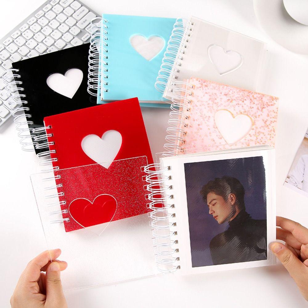 

25 листов Ins Акриловый фотоальбом ПВХ фотокарточка Билеты чёрный