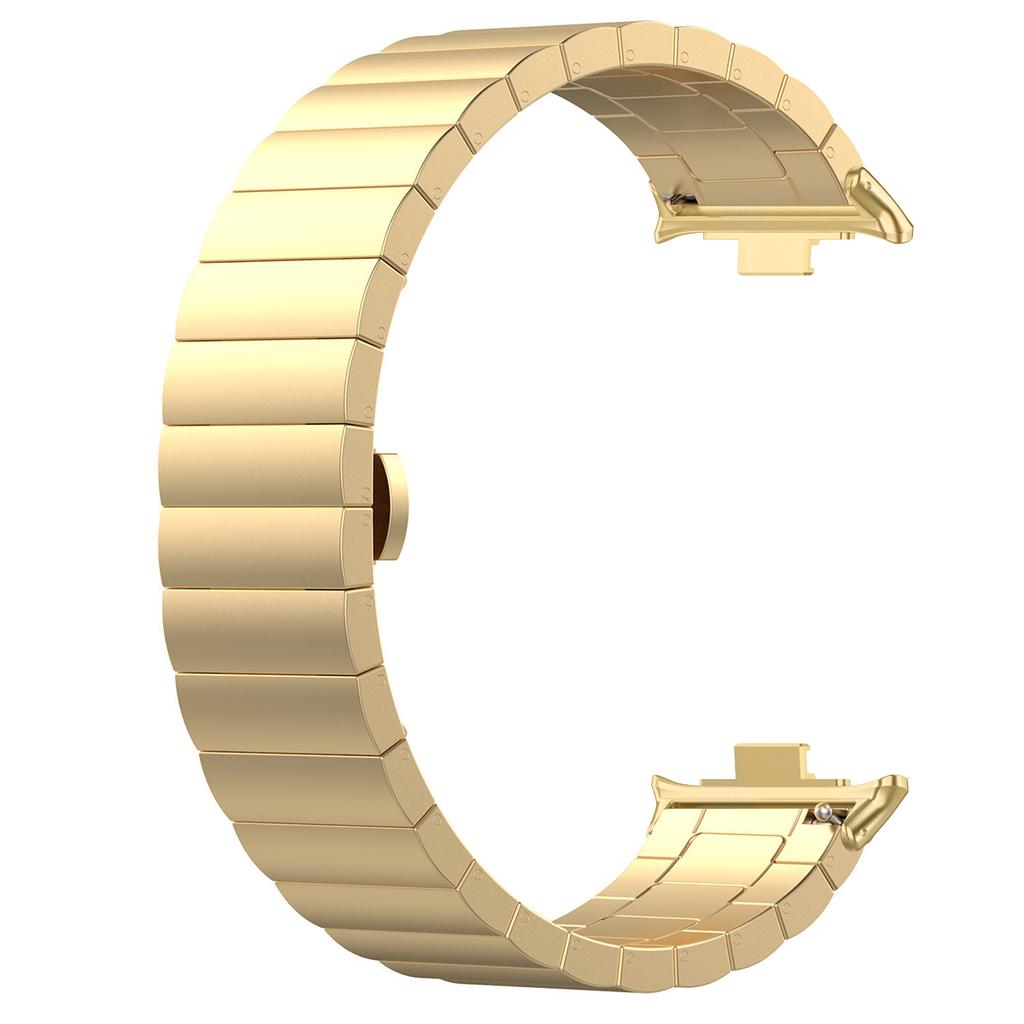 Bracelet en Acier Inoxydable Pour Xiaomi Mi Band 9 Pro 8 Pro Bracelet Métal Business Pour Redmi Watch 4/5 Accessoires de Bracelet Correa