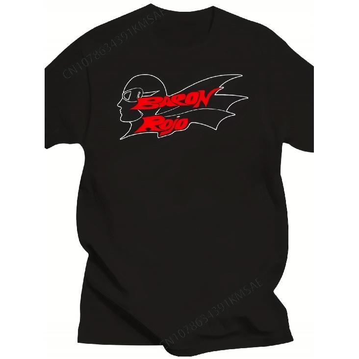 Men s Spanish Heavy Metal Band T-Shirt - Baron Rojo, Obús & Mago De Oz Logos - 100% Cotton Relaxed Fit Tee for Concerts & Casual Wear - Iconic Merch S чёрный