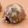 Turtle Shell Keychain Pendant, Mini Figurine, Home Decoration, Gift Room Office Decor