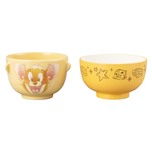 Sun Art "Tom and Jerry" Jerry Soup Bowl and Rice Bowl Set, Mini, 200ml, Made in Japan, SAN3585