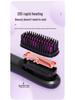 Portable LCD Hair Straightening Comb: Negative Ion Charging, Safe Heat, No Hair Damage