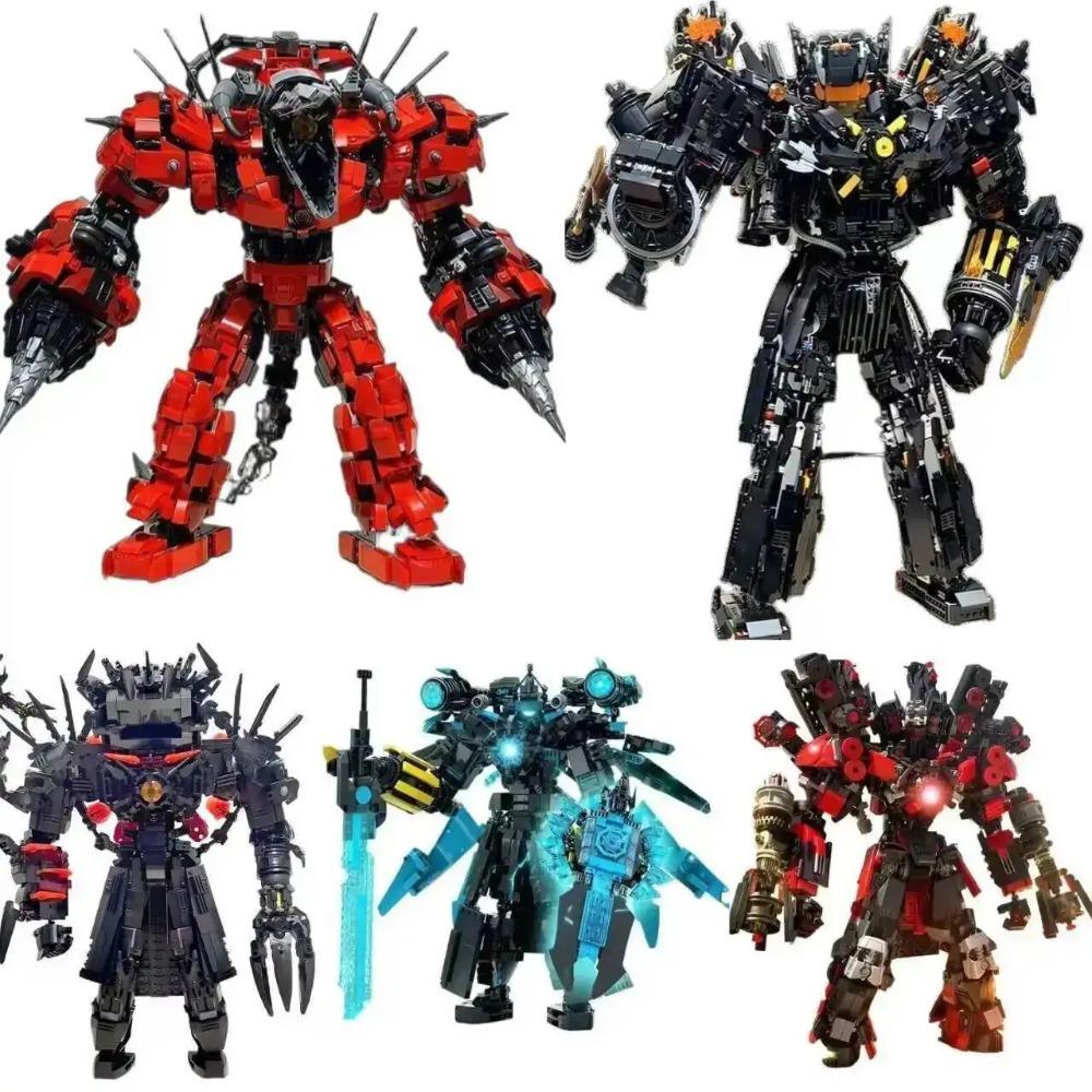 Skibidi Toilet Titans Cameraman Speakerman Blocks Skibidi Toilet Watch Man Of Dooms Building Block Toy Titans Tv Man Blocks