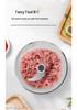 Electric Food Processor & Meat Grinder - Garlic Mincer, Masher, Stirrer, Paste Maker, Chopper for Baby Food.