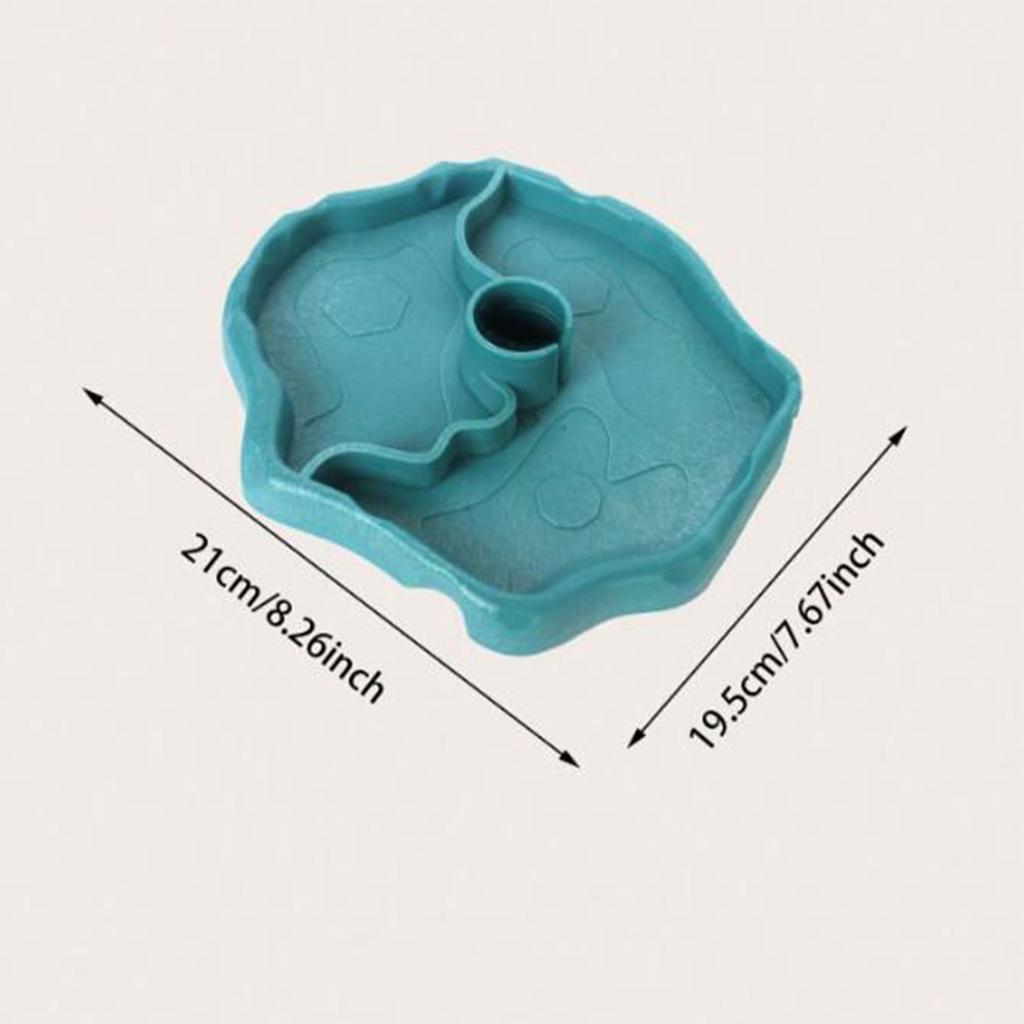 1 Stück - Reptilienfutterspender, Schildkrötenfutternapf, Kleintiernapf für Reptilien und Amphibien, Abnehmbar, Leicht zu reinigen, Kleintierbedarf