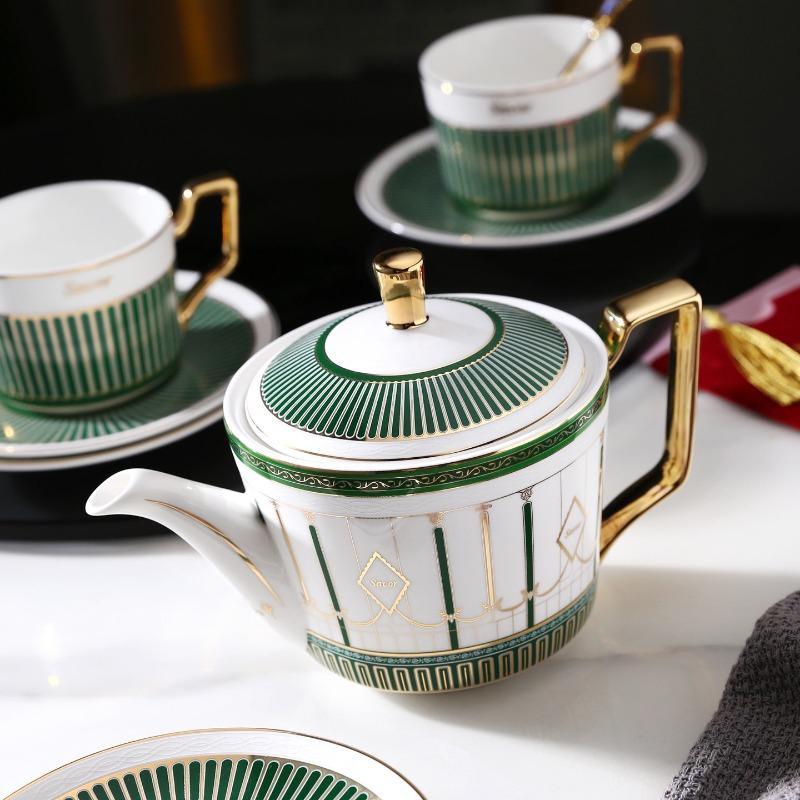 French Afternoon Tea Set Elegant Premium Ceramic Coffee Cup Gift Box Wedding Present Home Tableware Supplies