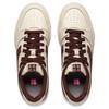 Li Ning Synthetic Leather Zhen Rong 92S Fashion Versatile Non-Slip Wear-Resistant Low-Top Skate Shoes Women Sneakers Light-Red AEPU038-2