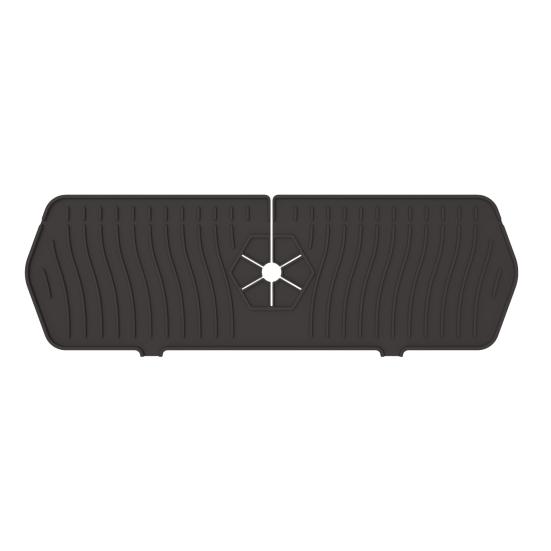 Faucet Drain Pad Silicone Splash Guard for Kitchen Sink Sponge Holder Dish Drying Mat Bathroom Shelf Organizer Countertop Protector