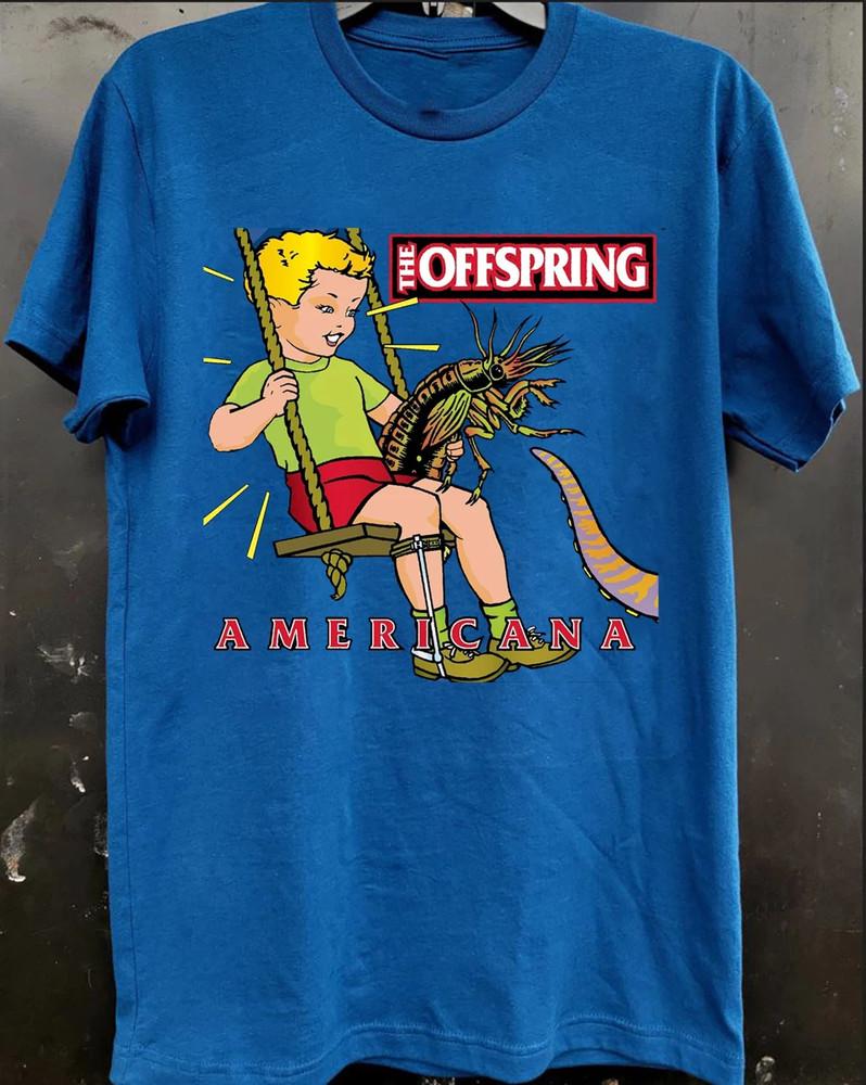 

The Offspring Band Americana (1998) Album T Shirt Full Size S-5XL Unisex T-Shirt L