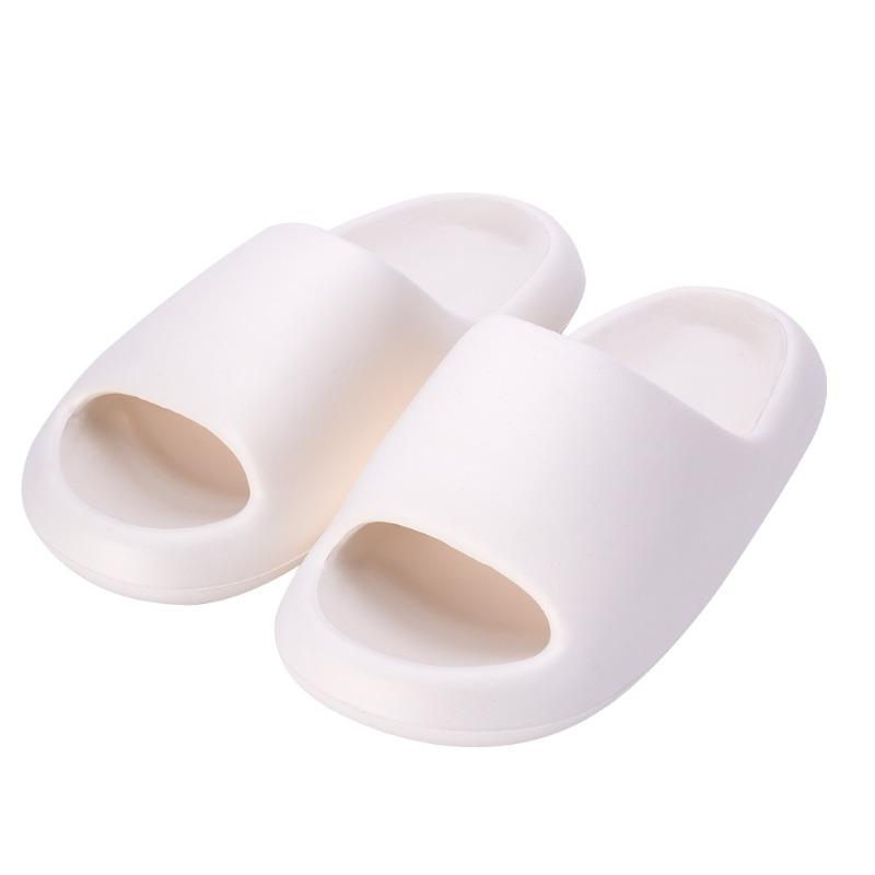 New summer cool slippers couple home stepping on shit feeling comfortable breathable soft bottom EVA slippers one-word drag