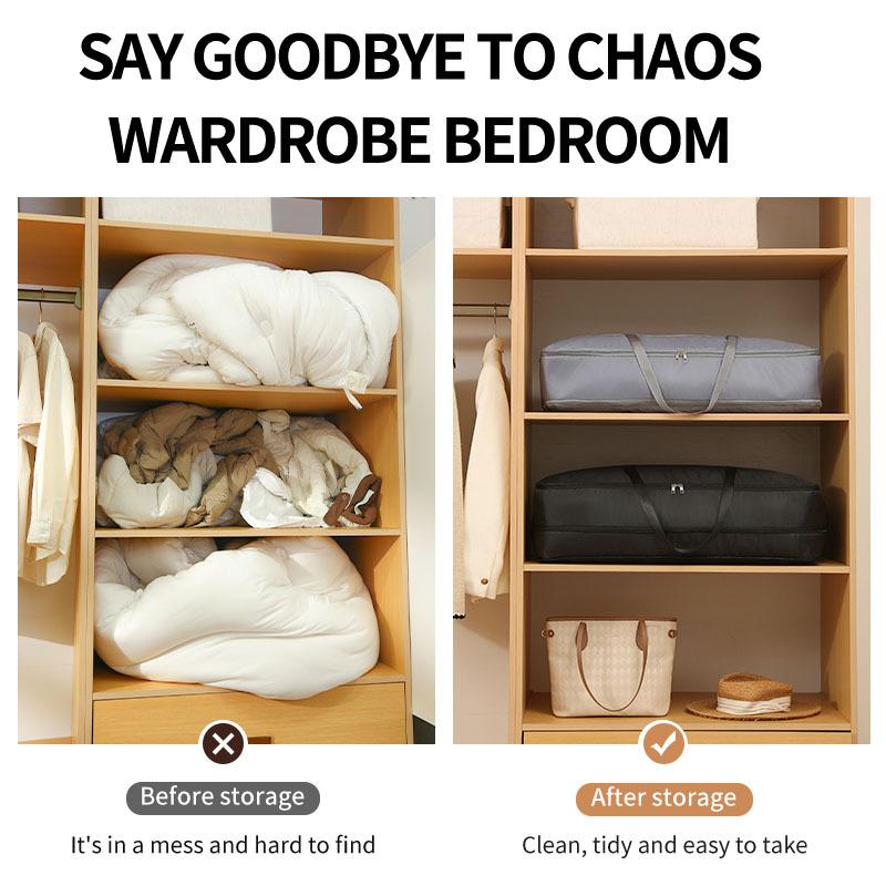 Compression Storage Bags with Large Capacity & Space-Saving Design - Storage Bag for Down Jackets, Bedding, Clothes & Quilts