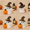 Xiaomi Creative Cute Ghost Ornament Halloween Ghost Resin Decoration for Desk Window Sill Bookshelf Halloween Quirky Soothing Trinket