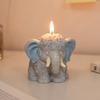 Elephant Silicone Mold for Handmade Soaps Candles Plaster Craft Ideal for Valentine's Day & Easter Crafting