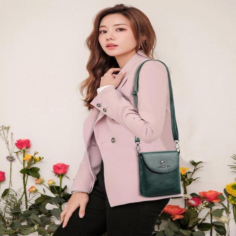 1Pc Women's Mini Crossbody Bag for Phone, Change, and Keys - High-End Single Shoulder Bag
