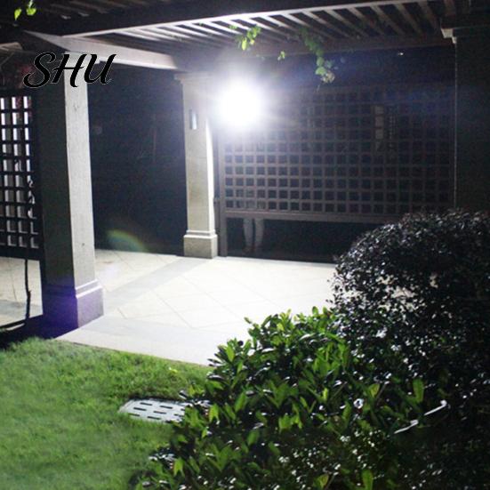 Floodlight LED IP66 Waterproof Super Bright Energy-saving Good Heat Dissipation Outdoor with Bracket Garden Safety Lighting Supplies