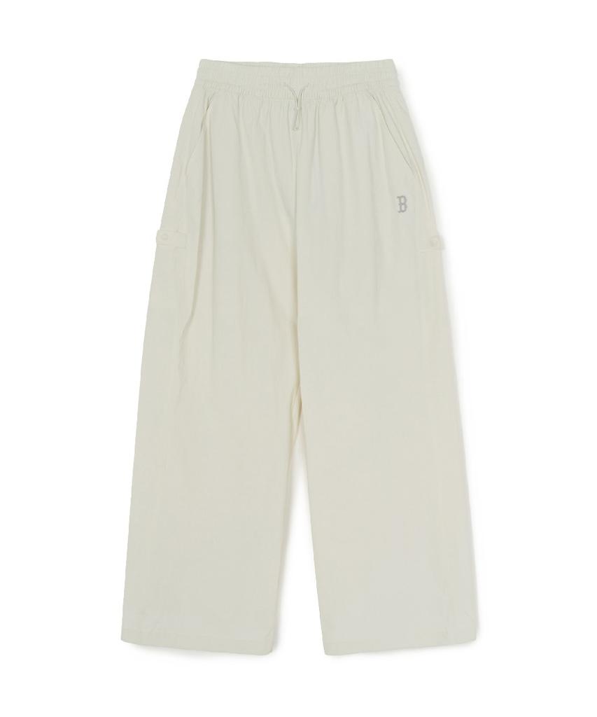 Emelbi Women'S Gorpcore Elastic Waist Mega Wide Pants Bos (D.Cream)