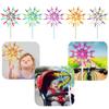 Diy Handheld Children's Educational Relief Toy 3d Sunflower Windmill With Radish Design