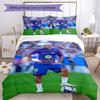 Lamine Yamal Green Spotify Logo Bedding Set,Breathable Bed Linen for Guest Room Decoration,Perfect Housewarming Gift,All Season Duvet Cover with Pillo