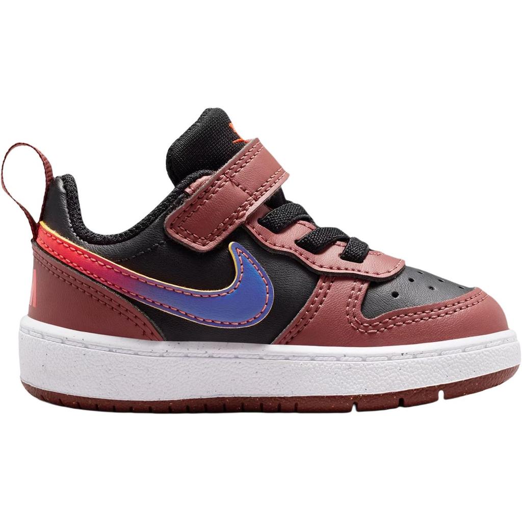 Nike Court Borough Low Recraft TD Black/Red Sepia/Team Orange/Deep Night Baby Sneakers IO6964-002