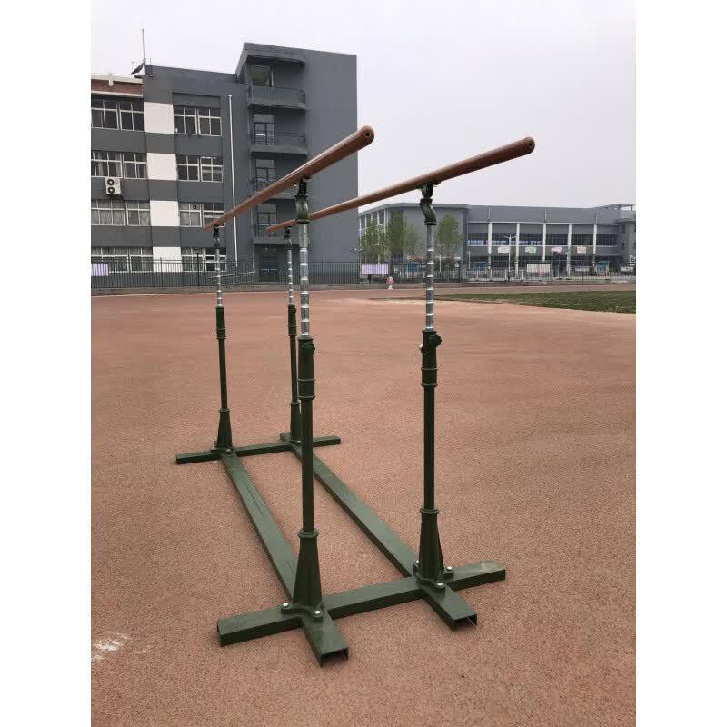 JINGGENG Outdoor Adjustable Pull-up Bar & Parallel Bars
