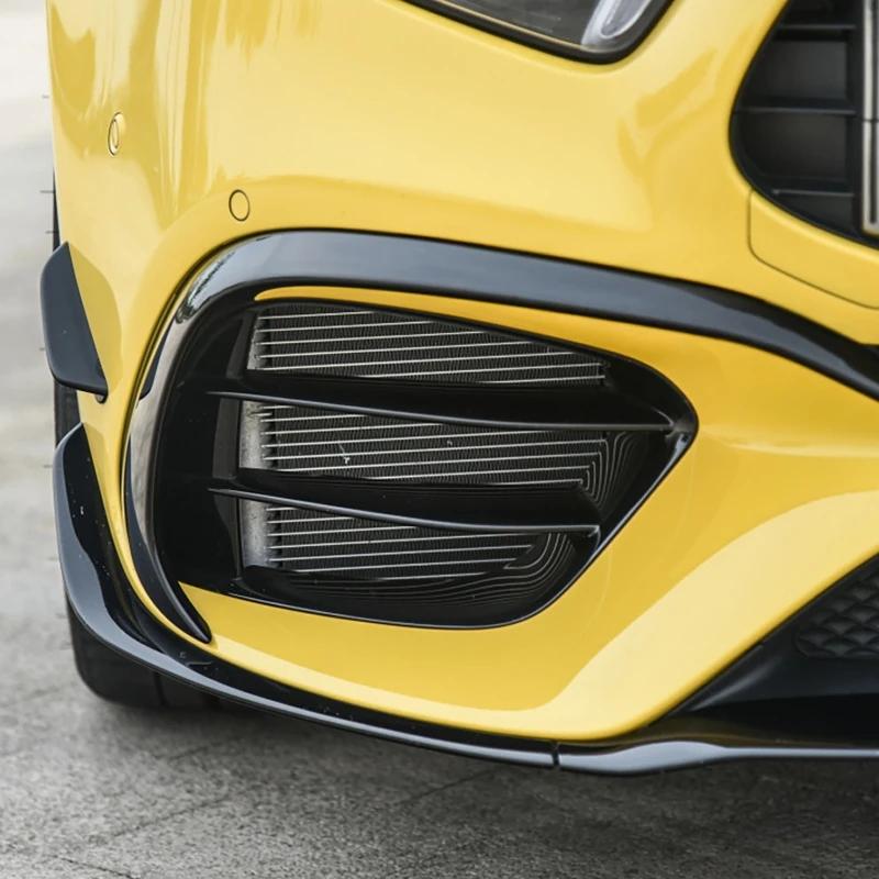 Set da 5 pezzi Spoiler Labbra Sottoparaurti Anteriore Lama Inferiore Splitter per Mercedes Benz Classe A W177 A45 AMG 2019-2021