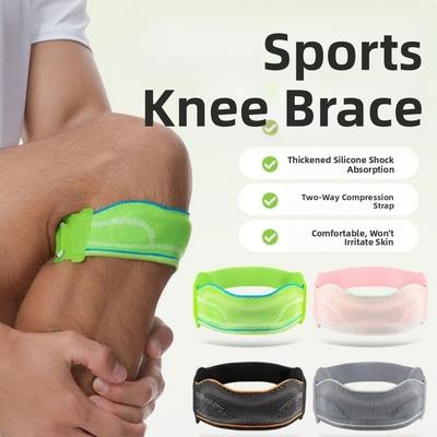 Compression Sports Patella Strap Non-Slip Design Patellar Tendon Support Knee Brace  Running