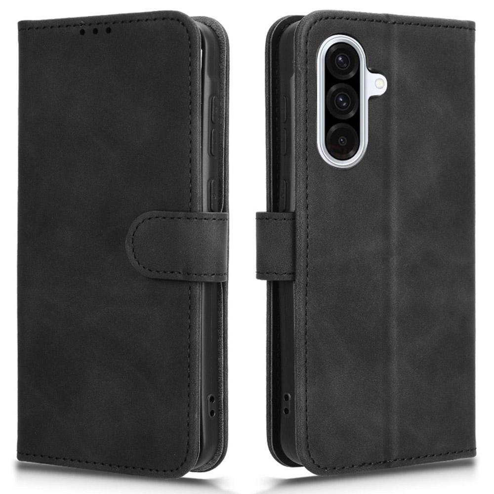 For Samsung Galaxy A56 5G Leather Case Skin-Feel Anti-Drop Wallet Flip Phone Cover