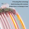 Fast Heating Root Volumizer 1/2Pcs Heated Hair Volume Clip, Cordless Lifter Comb with 2 Instant Lift Clip Heat Settings, USB Rechargeable Volumizing