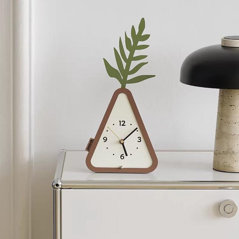 Bedroom Decoration Table Clocks Creative Simple Modern Retro Table Clocks Small Exquisite Home Decor Jam Tempat Duduk YS40CC