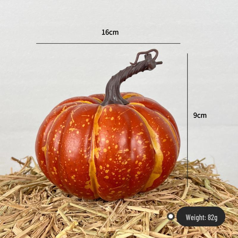 Pumpkin Harvest Festival Props: Farmhouse Halloween Decoration for Mall Displays and Room Ornaments