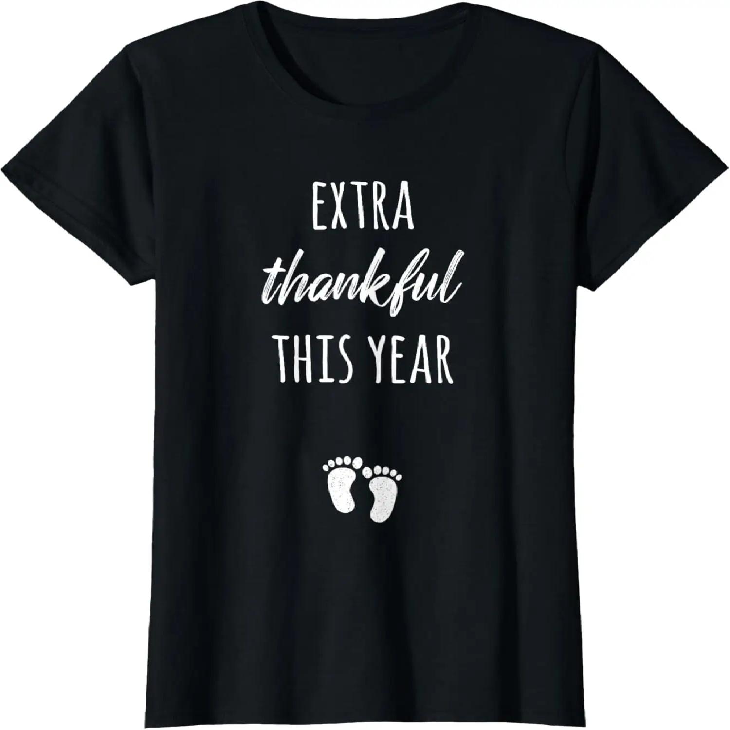 

Baby Cute Thanksgiving Pregnancy Announcement T-shirt T-Shirt XXXXXL різнокольоровий