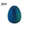 Decorative Desk Toy 3D Printed Twisting Egg Stress Relief Spiral Articulated Rotating Fidget Spinner
