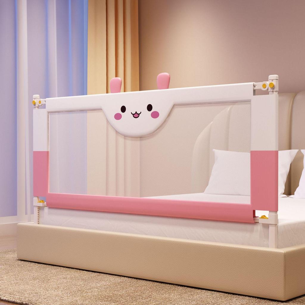 Liftable Baby Crib Rail - Anti-Fall Bed Side for Boys & Girls