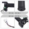 EBike Throttle Grip with Keys and 5 Pin Interface for Electric Scooter