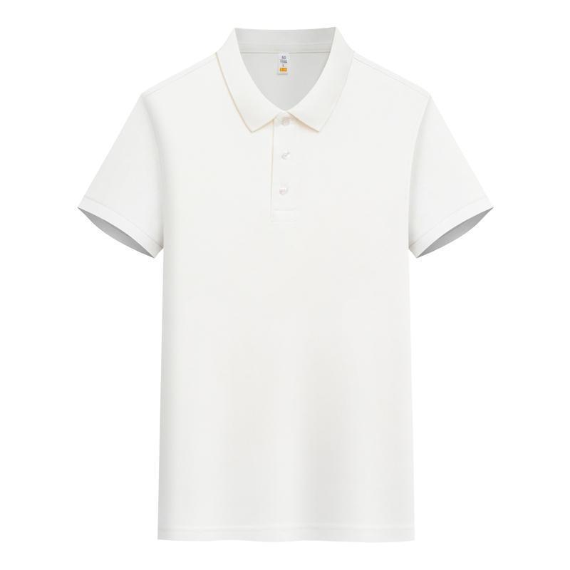 Herren Kurzarm Bambuskohle Poloshirt mit Ice Silk Technologie.