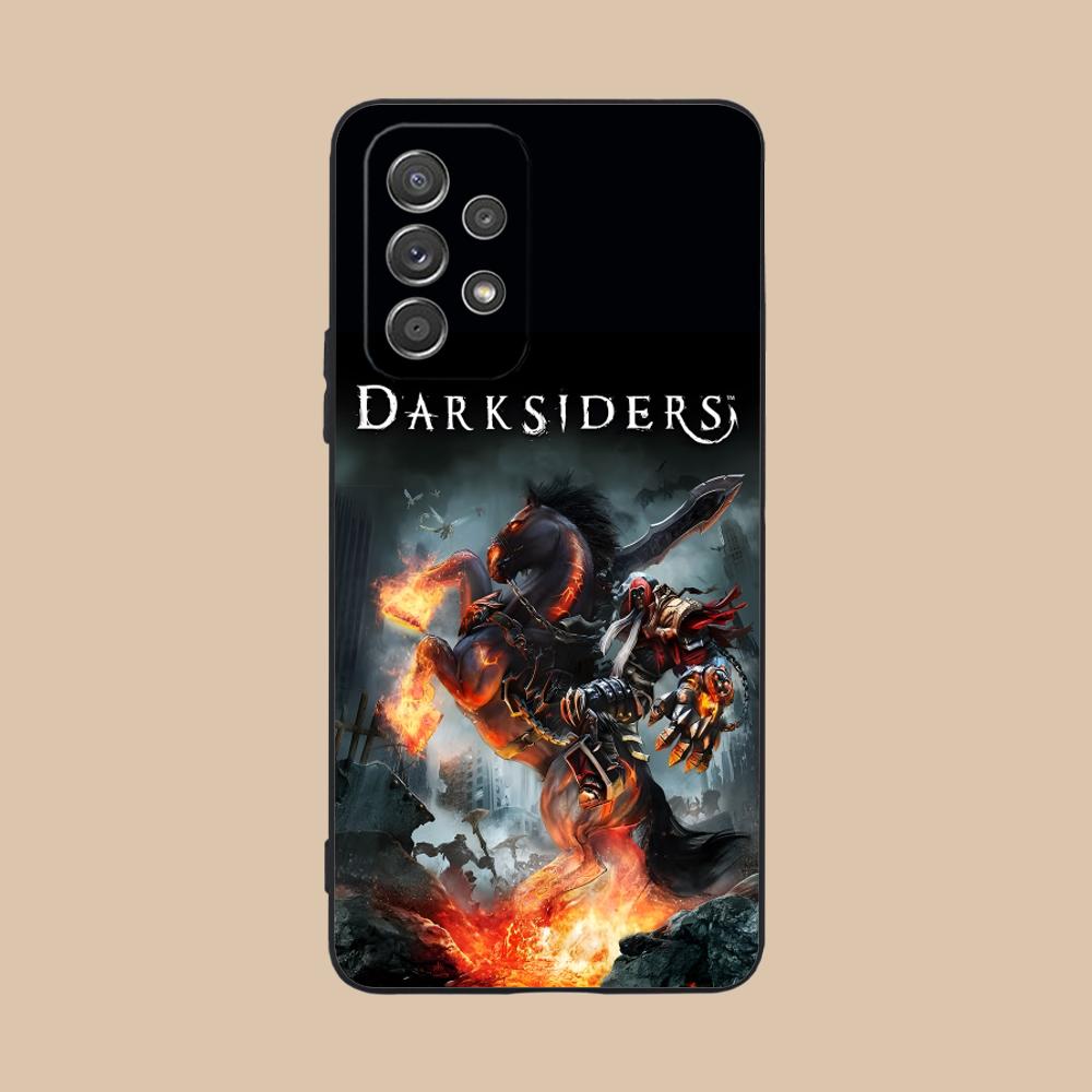 Coque de téléphone portable Darksiders pour Samsung Galaxy M55 54 42 35 34 33 32 23 22 15 14 13 12 F55 5G Couverture Colorée Luxe Jolie