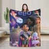 Elio Ooooo & Glordon Blanket Weiche Bequeme Plüsch-Kuscheldecke für Draußen Flugzeugreisen Flanell-Tagesdecke Bettbezug