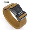 Men's 2020 Nylon Tactical Belt with Safety Buckle for Outdoor Sports & Combat