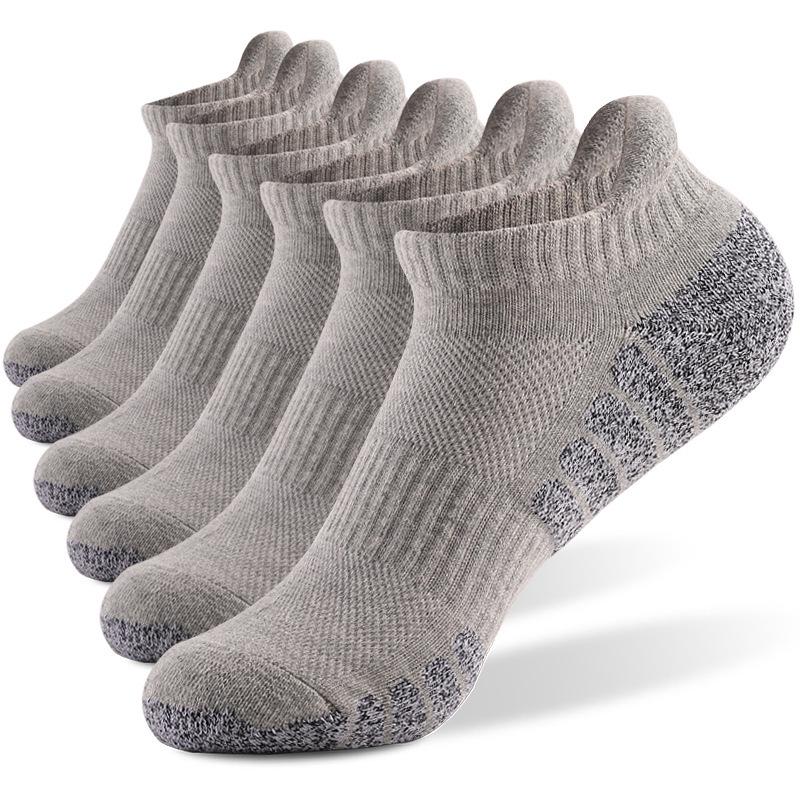 Enhanced Non-Slip Running Socks: Thick, Sweat-Absorbent, Breathable Cotton for Professional Sports
