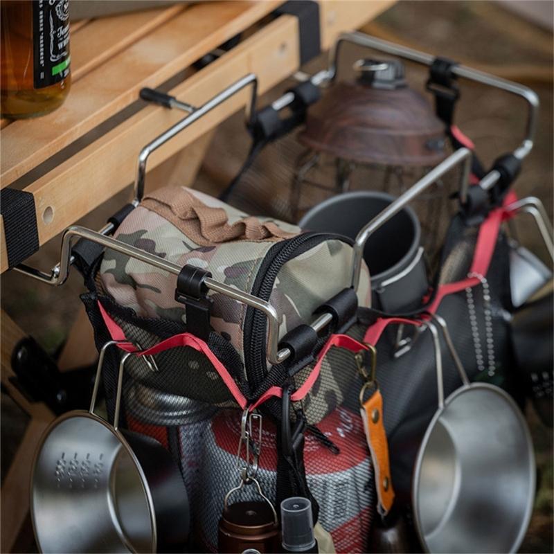 Trash Bag Rack Trash Can Bracket Dustbin Cage Garbage Bag Holder Table Rack