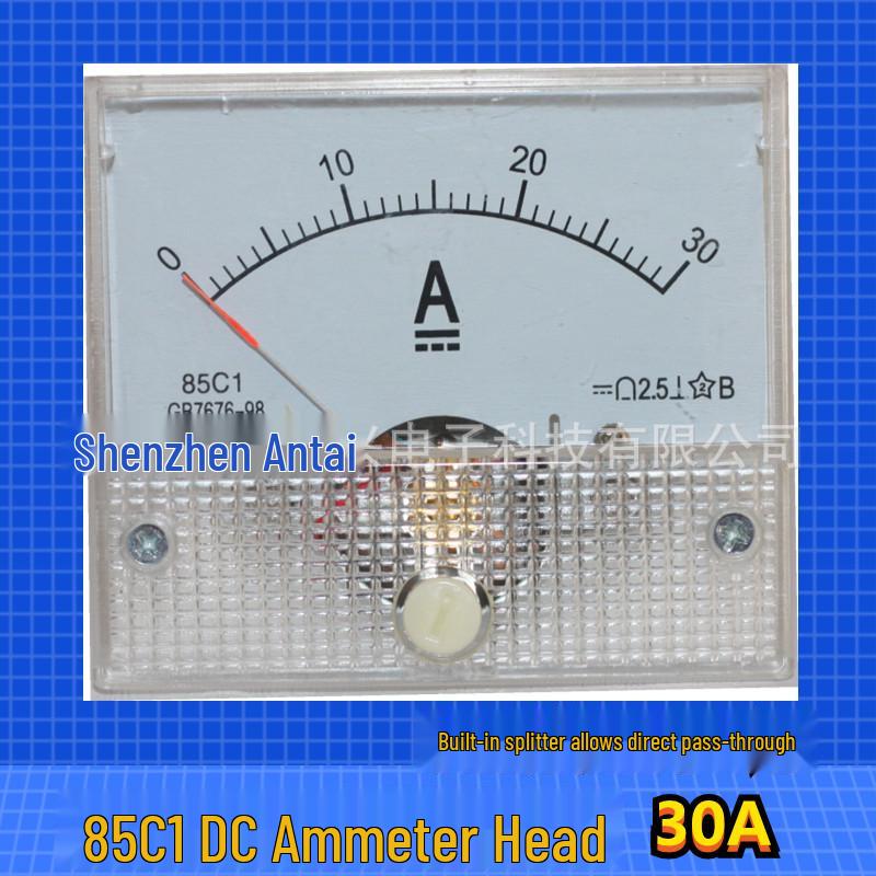 85C1 DC Zeiger-Amperemeter: 50mA-10A Bereich