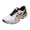 Asics Gel-Kayano 27 Fashionable Comfortable Low-Top Running Shoes Men sneaker White Platinum Red 1011B174-100