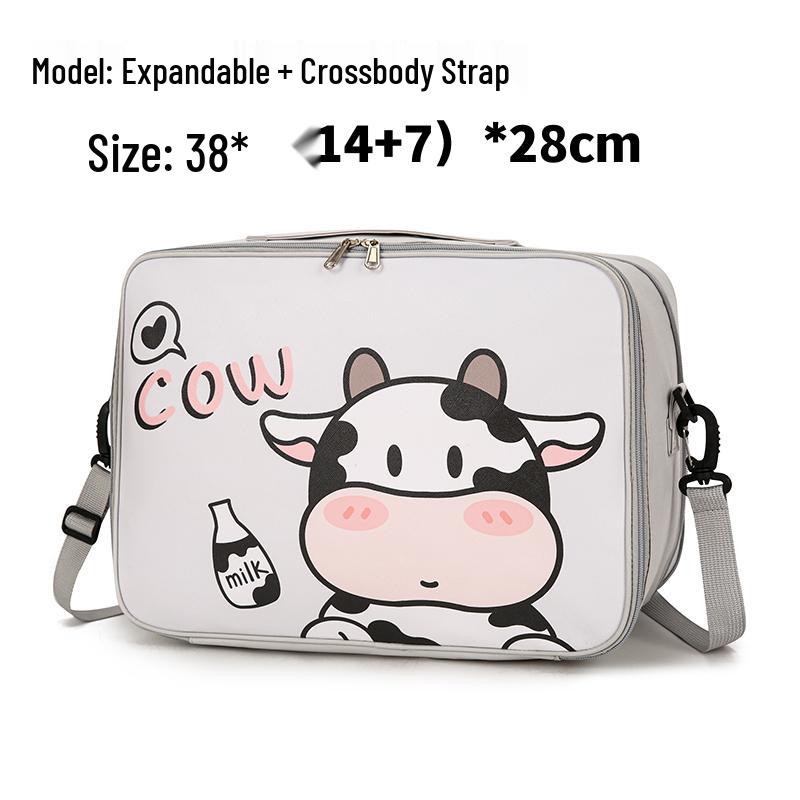 Travel Duffel Bag: Oxford Fabric Rolling Luggage and Storage Bag