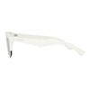 Burberry One-Piece Logo Arm Acetate Frame Irregular Shape Sunglasses Unisex Gray