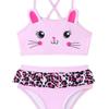 2026 Europe New Cute Girls' Two-piece Bikini Toddler Swimsuit