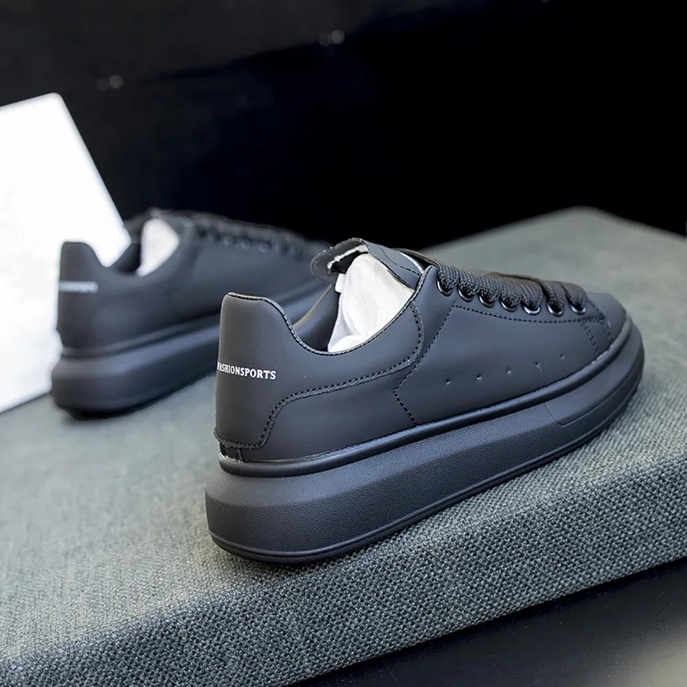 Luksus Originalt Merkedesign Dame Herre Sneakers Gratis Frakt Kampanje Mote Bokstavtrykk Hvite Brettsko Fritids Tenni