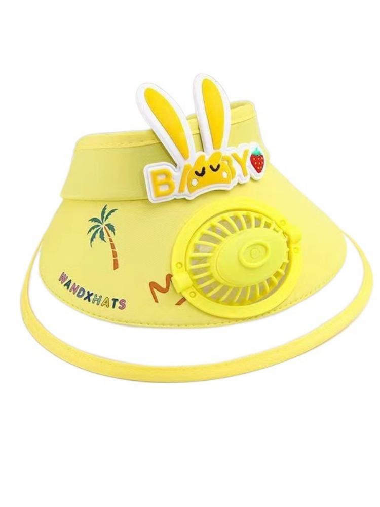 Cartoon Bear Sun Hat Baby Sun Hat UV Protection Children Sun Hat Summer Sun Hat Boys and Girls Outdoor Sports